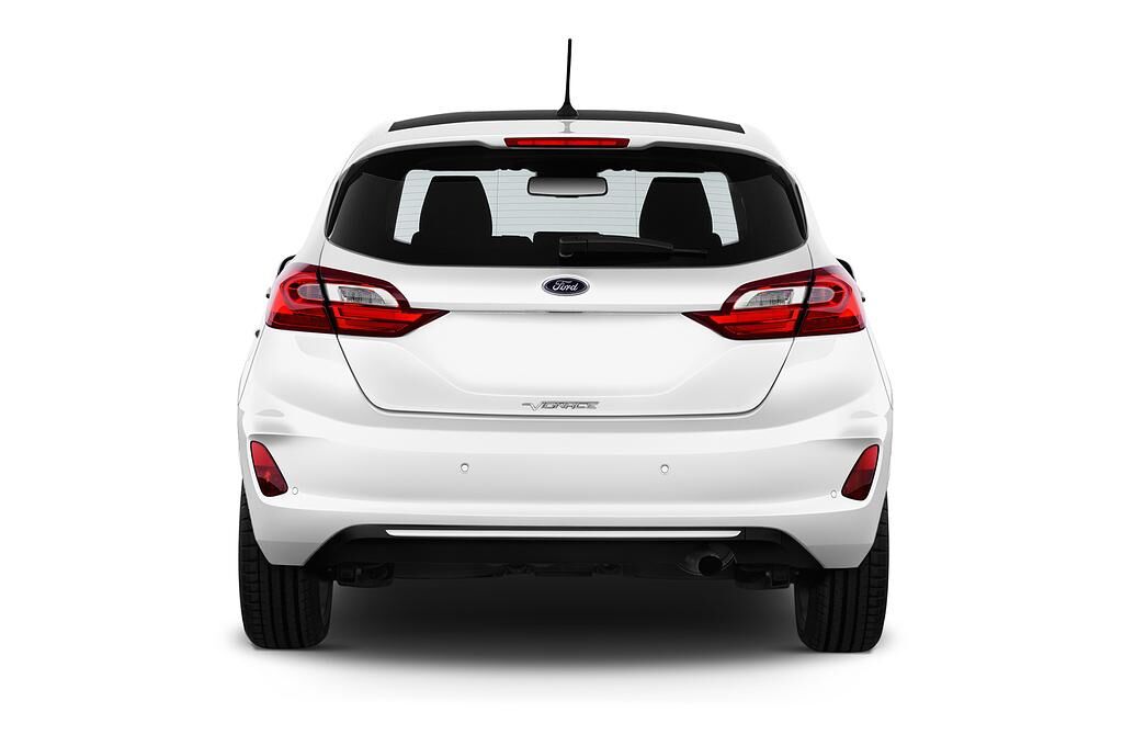 Ford Fiesta Vignale (Baujahr 2018) - 5 Türen Heckansicht