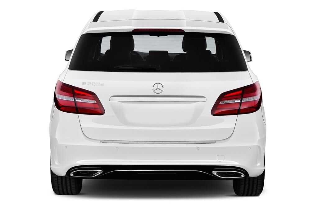Mercedes B Class Sports Tourer (Baujahr 2018) - 5 Türen Heckansicht