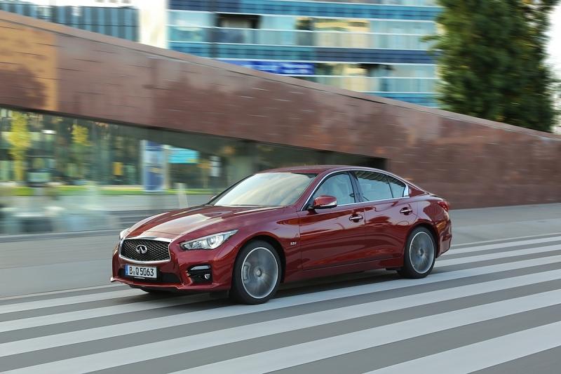 Der Infiniti Q50 2.2d Diesel hat Heckantrieb