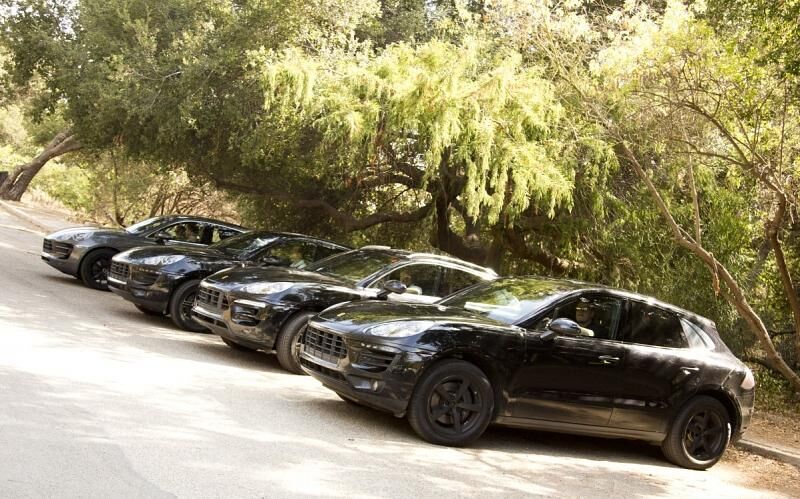 Porsche Macan Erprobung in Kalifornien