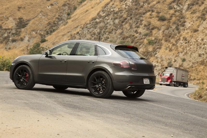 Porsche Macan Erprobung in Kalifornien