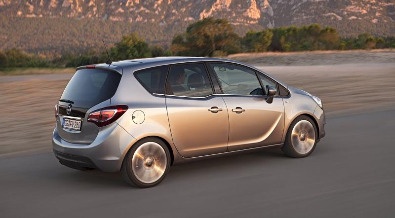 Opel Meriva Modellpflege 2014