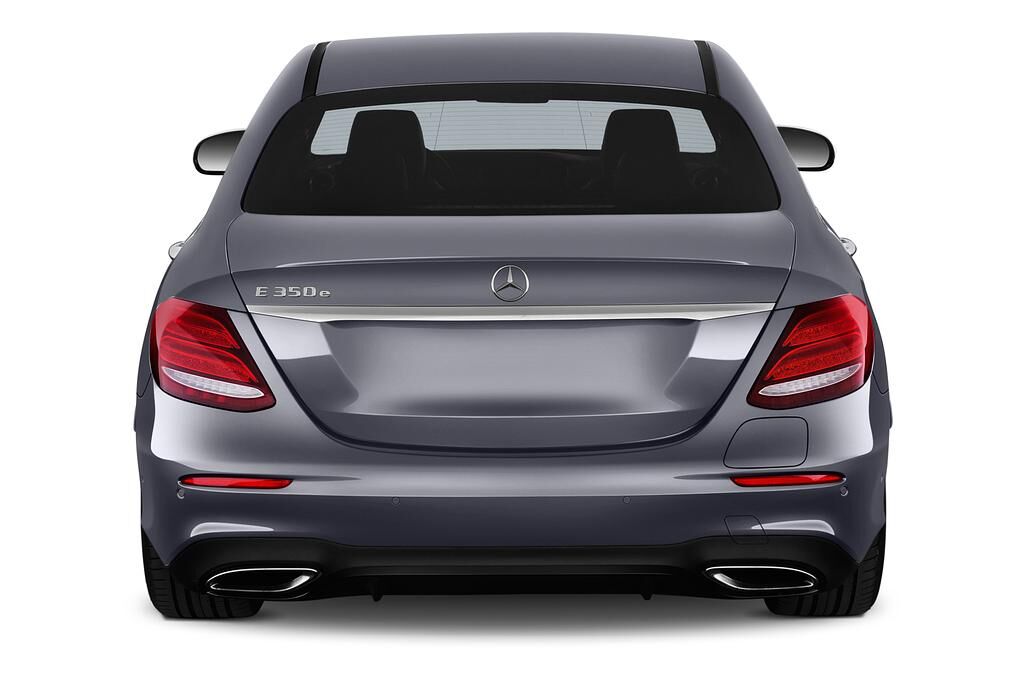 Mercedes E Class (Baujahr 2018) AMG Line 4 Türen Heckansicht