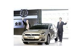 VW-Konzern eröffnet neues Fahrzeugwerk im südchinesischen Foshan
