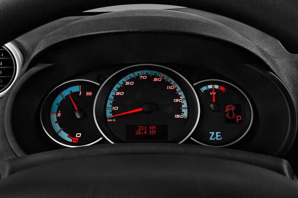 Renault Kangoo Z.E. (Baujahr 2018) - 4 Türen Tacho und Fahrerinstrumente