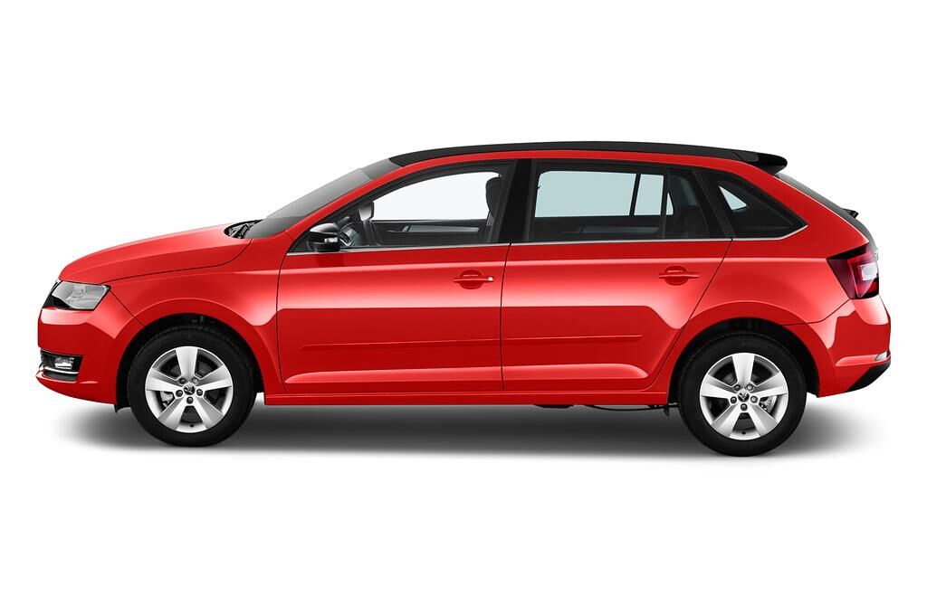 Skoda Rapid Spaceback (Baujahr 2018) Ambition 5 Türen Seitenansicht