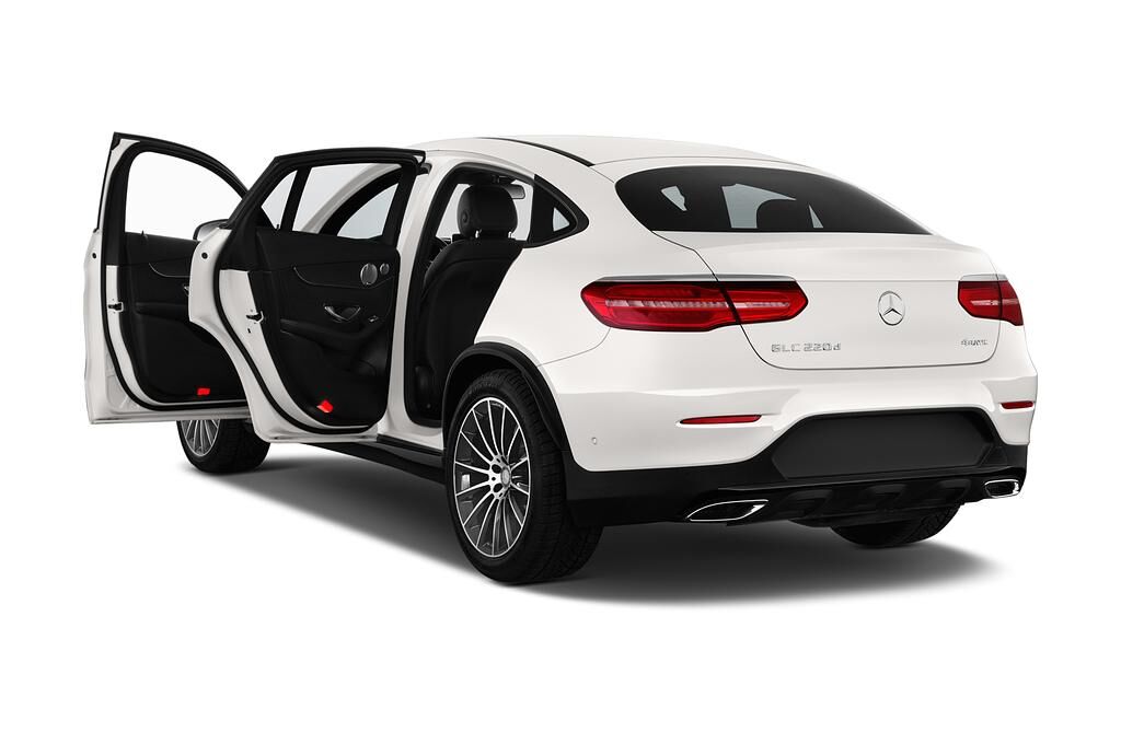 Mercedes GLC Coupe (Baujahr 2018) AMG Line 5 Türen Tür geöffnet