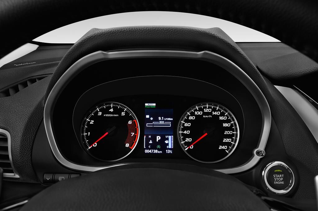 Mitsubishi Eclipse Cross (Baujahr 2018) Plus 5 Türen Tacho und Fahrerinstrumente