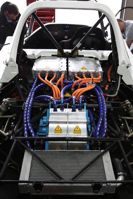 Mit dem Elektroauto EV startet Toyota beim Rennen auf den Pikes Peak