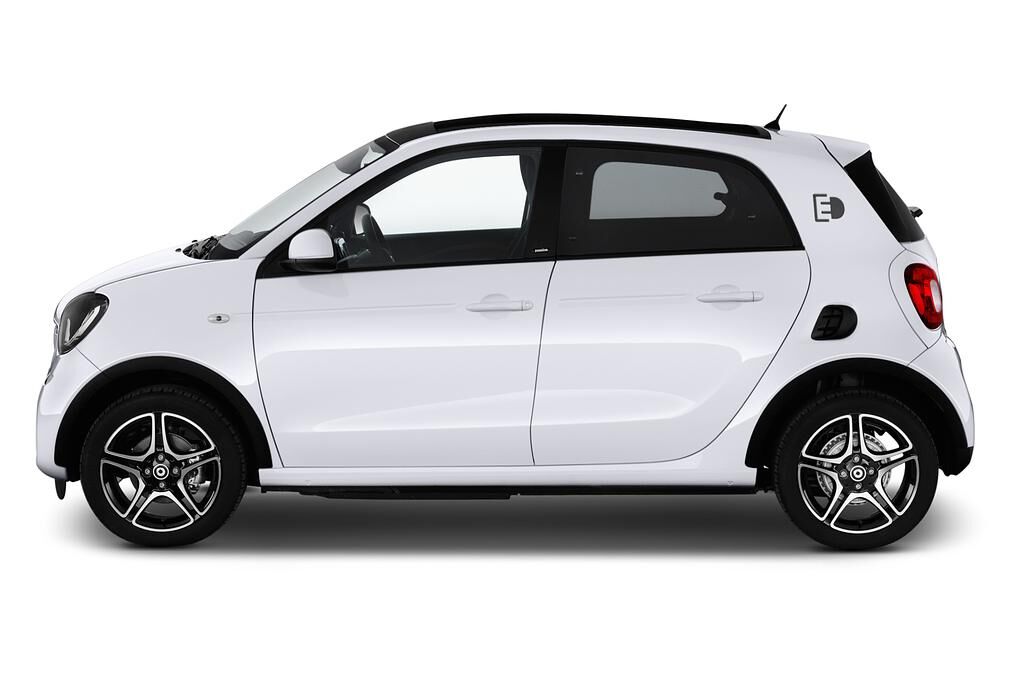 smart forfour (Baujahr 2018) Passion 5 Türen Seitenansicht