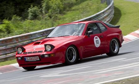 Der Porsche 924 GT belegte am Ende einen hervorragenden vierten Platz