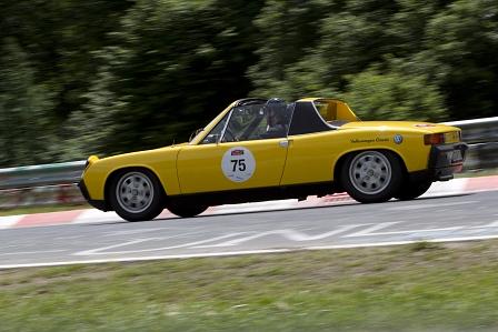 Auch der VW-Porsche 914/4 war vorne dabei