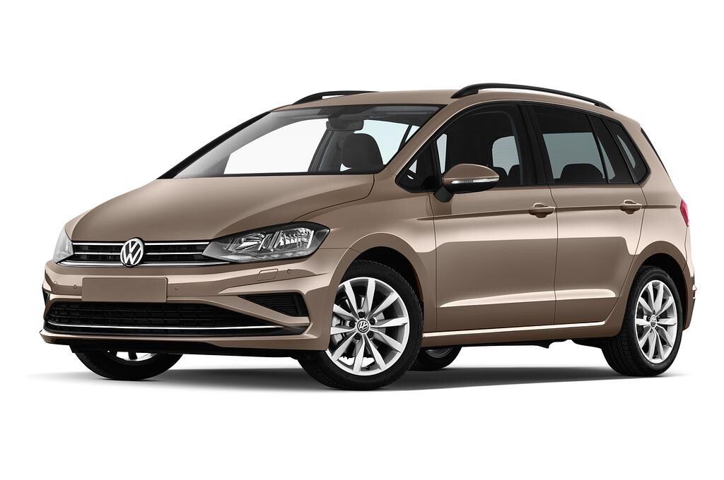 Volkswagen Golf Sportsvan (Baujahr 2018) Comfortline 5 Türen seitlich vorne mit Felge