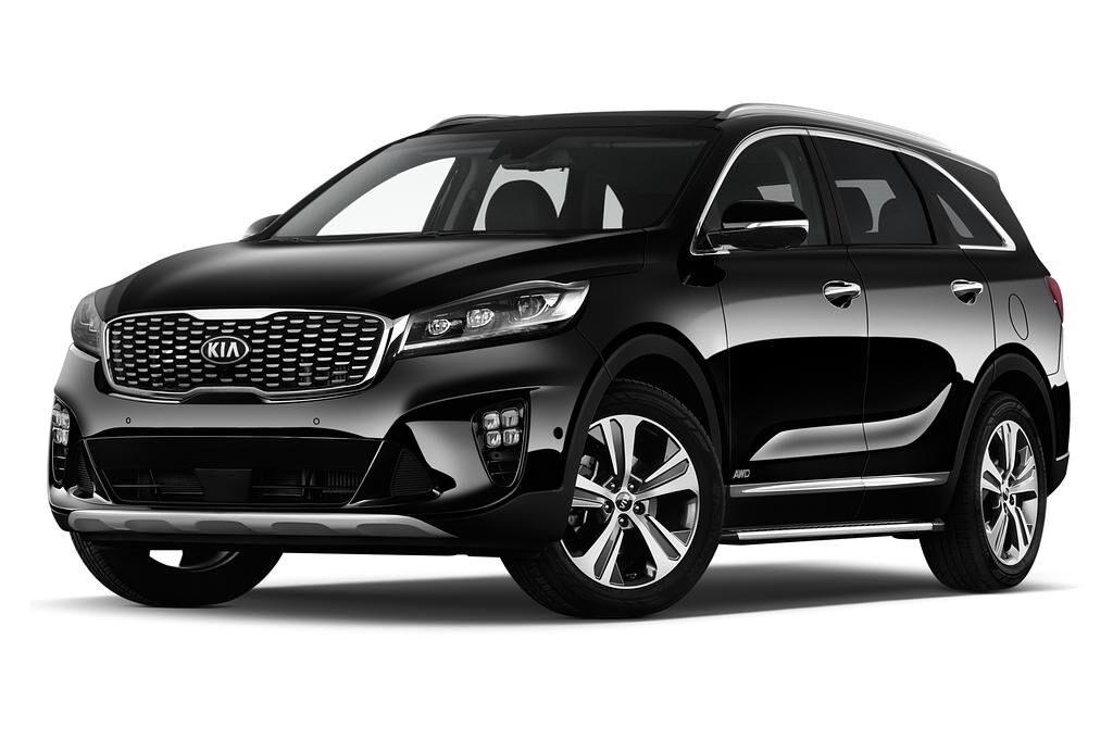 KIA Sorento (Baujahr 2018) GT Line 5 Türen seitlich vorne mit Felge