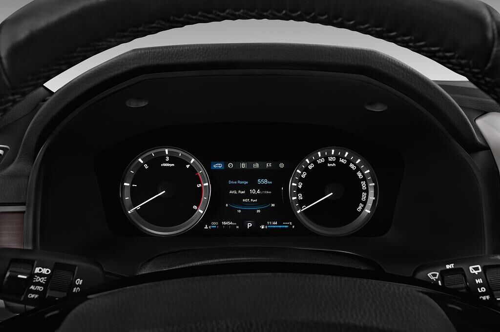 Ssangyong Rexton (Baujahr 2018) Sapphire 5 Türen Tacho und Fahrerinstrumente