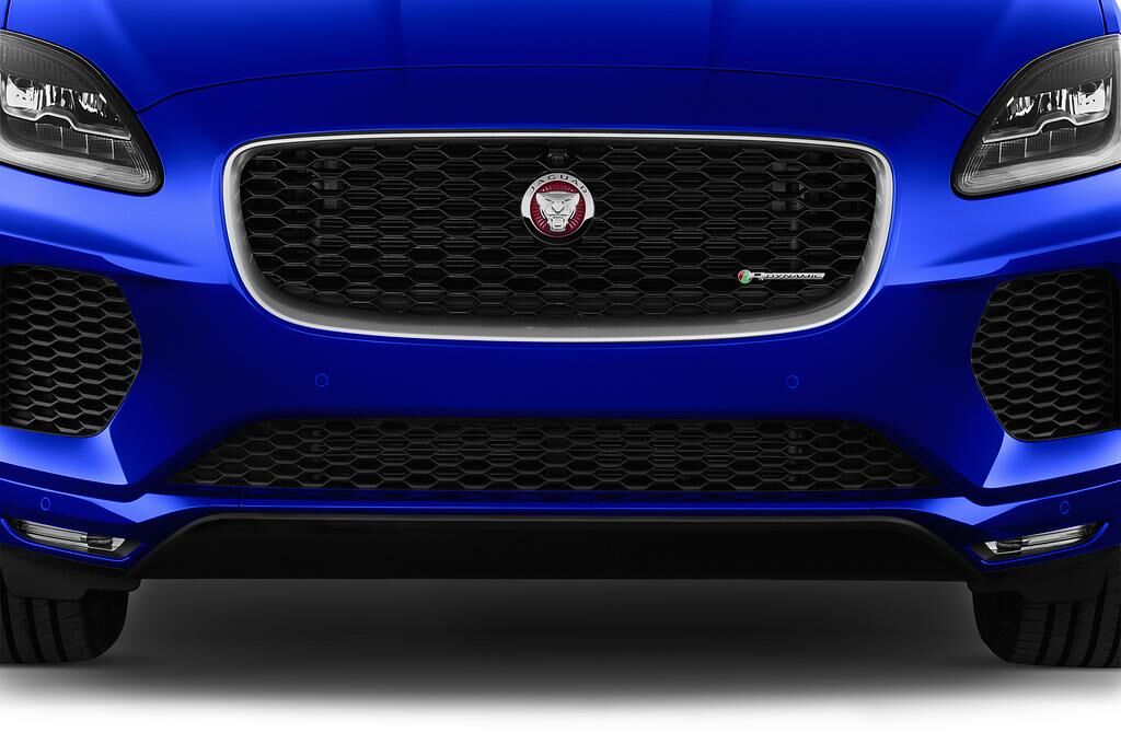 Jaguar E-Pace (Baujahr 2018) R Dynamic 5 Türen Kühlergrill und Scheinwerfer