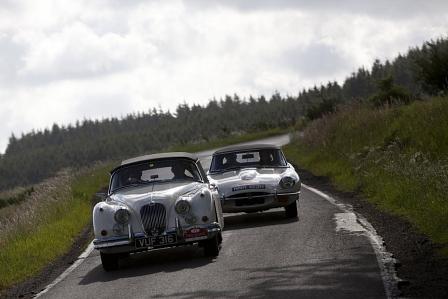 Jaguar-Doppel auf der Eifel Classic