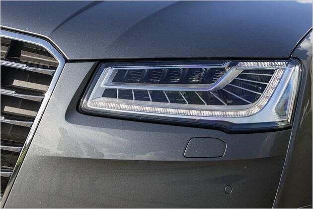 Neu ist der Matrix-LED-Scheinwerfer