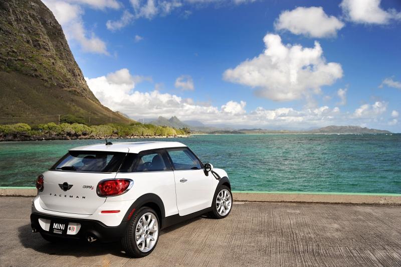 Mini Cooper S Paceman ALL4 auf Oahu / Hawaii 2013