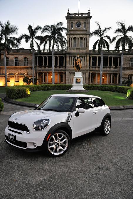Mini Cooper S Paceman ALL4 auf Oahu / Hawaii 2013