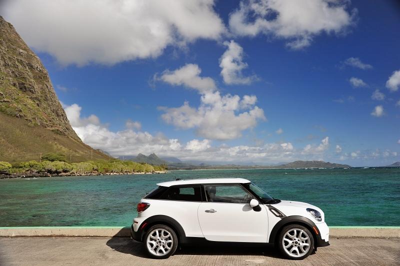 Mini Cooper S Paceman ALL4 auf Oahu / Hawaii 2013