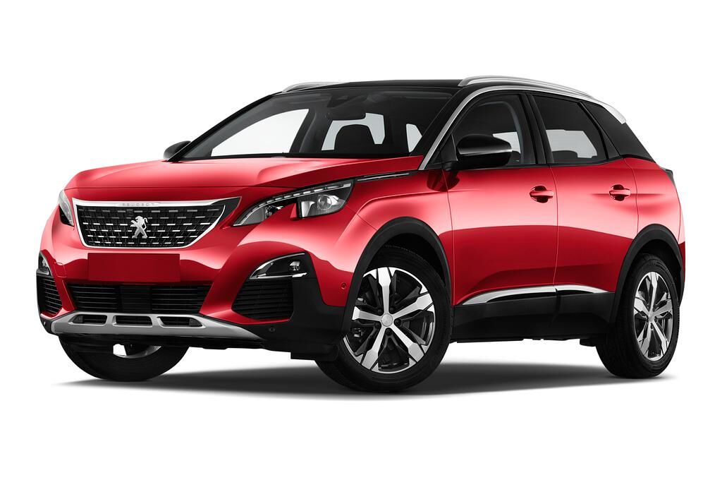 Peugeot 3008 (Baujahr 2018) Allure 5 Türen seitlich vorne mit Felge
