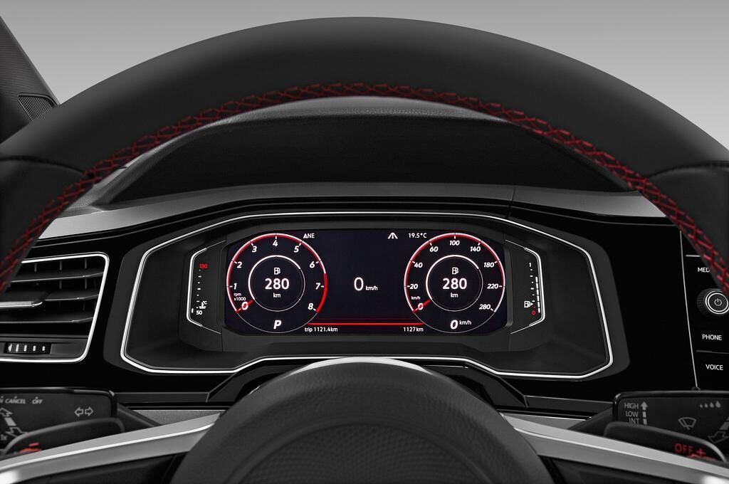 Volkswagen Polo (Baujahr 2018) GTI 5 Türen Tacho und Fahrerinstrumente
