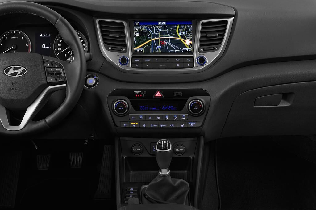 Hyundai Tucson (Baujahr 2018) Passion Plus 5 Türen Mittelkonsole