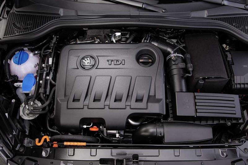 Der TDI-Motor des koda Yeti Outdoor.