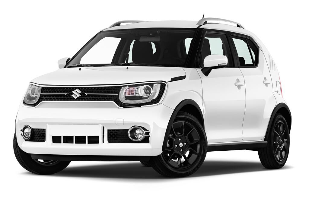 Suzuki Ignis (Baujahr 2018) Comfort+ 5 Türen seitlich vorne mit Felge