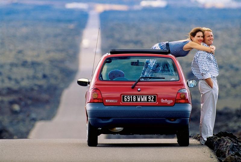 Der Faltdach-Twingo war besonders beliebt