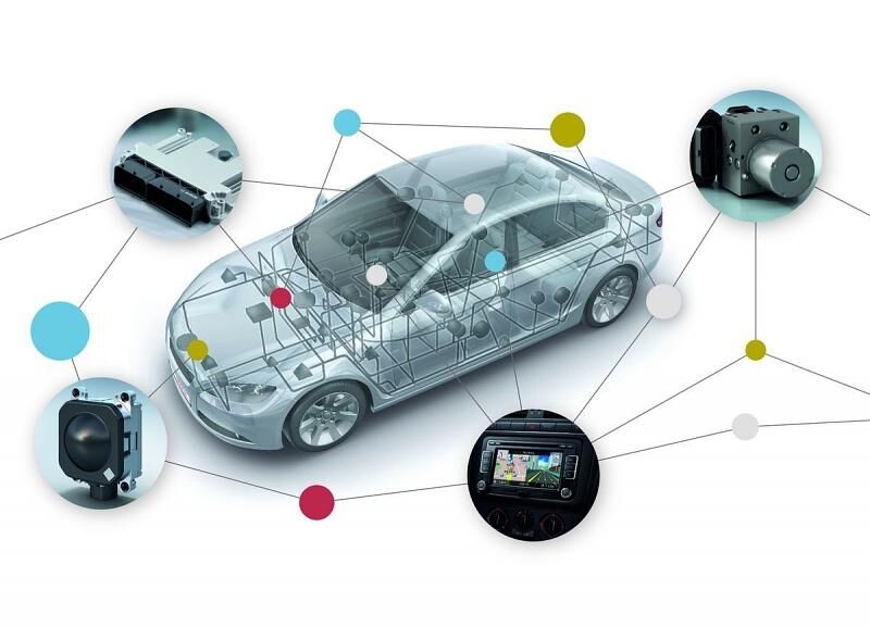 Im Auto werden zunehmend mehr Komponenten