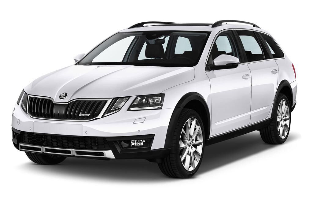 Skoda Octavia Combi (Baujahr 2017) Scout 5 Türen seitlich vorne