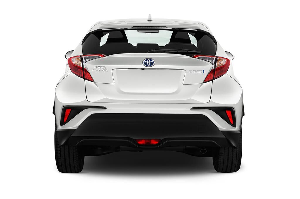 Toyota C-HR (Baujahr 2018) Team Deutschland 5 Türen Heckansicht