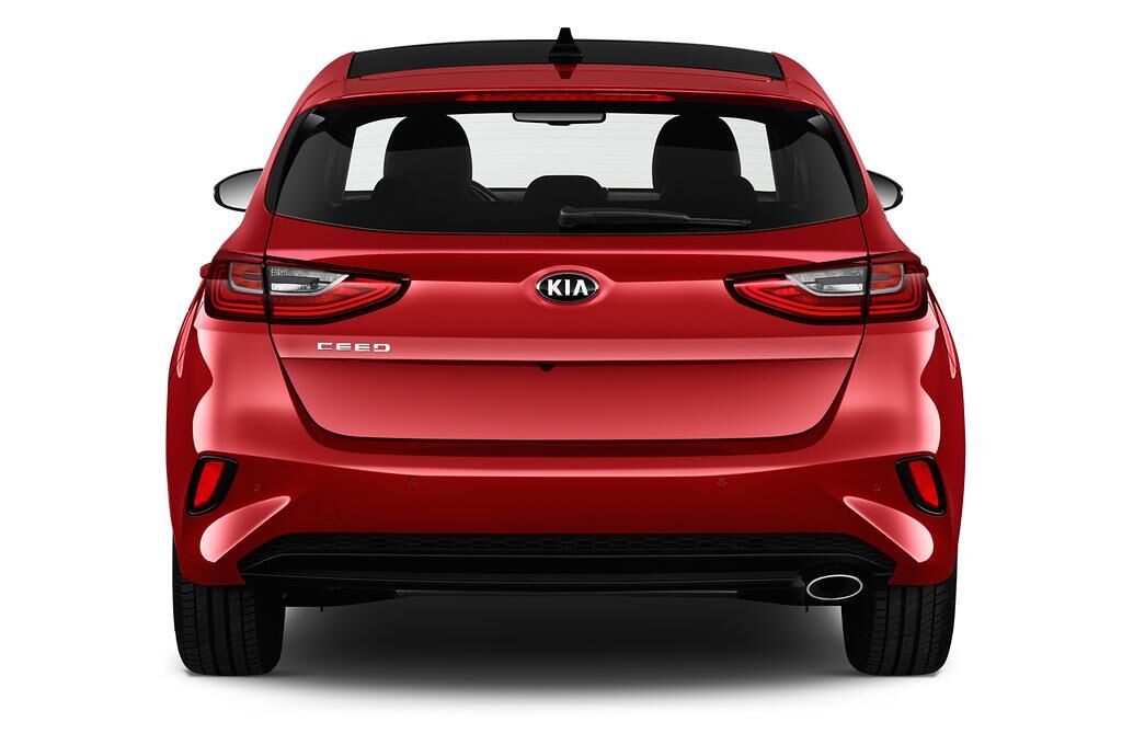 KIA Ceed (Baujahr 2019) Spirit 5 Türen Heckansicht