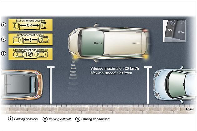 So funktioniert der Parklückendetektor von Citroën