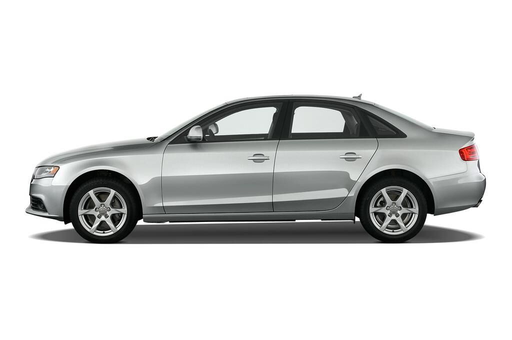 Audi A4 (Baujahr 2010) Ambition 4 Türen Seitenansicht