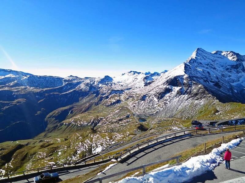 Edelweissspitze in Österreich.