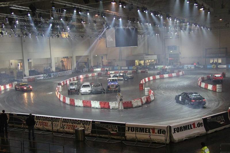 In der Halle 7 geht es rauchig zur Sache.