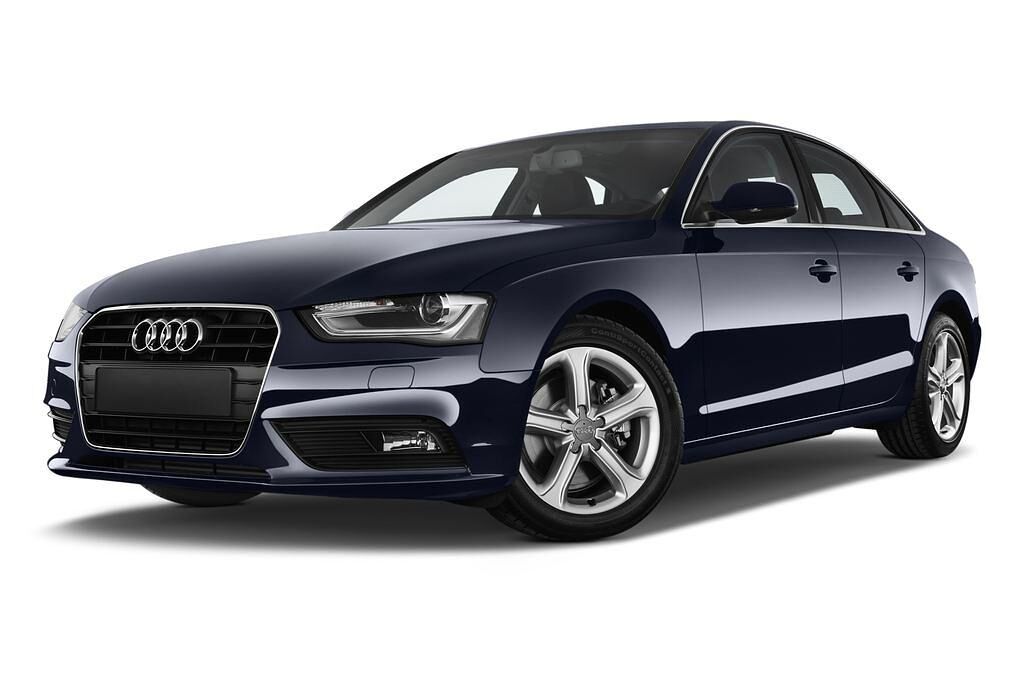 Audi A4 (Baujahr 2013) Ambition 4 Türen seitlich vorne mit Felge