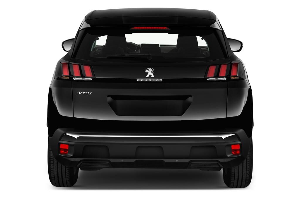 Peugeot 3008 (Baujahr 2018) Active 5 Türen Heckansicht