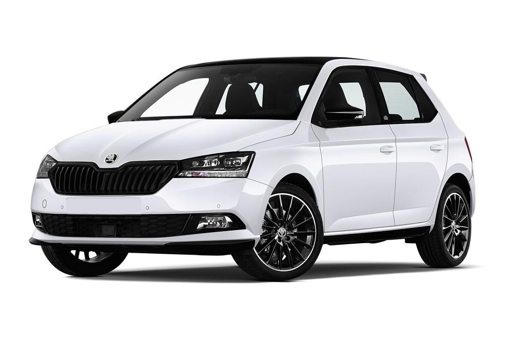 Skoda Fabia (Baujahr 2018) Monte Carlo 5 Türen seitlich vorne mit Felge