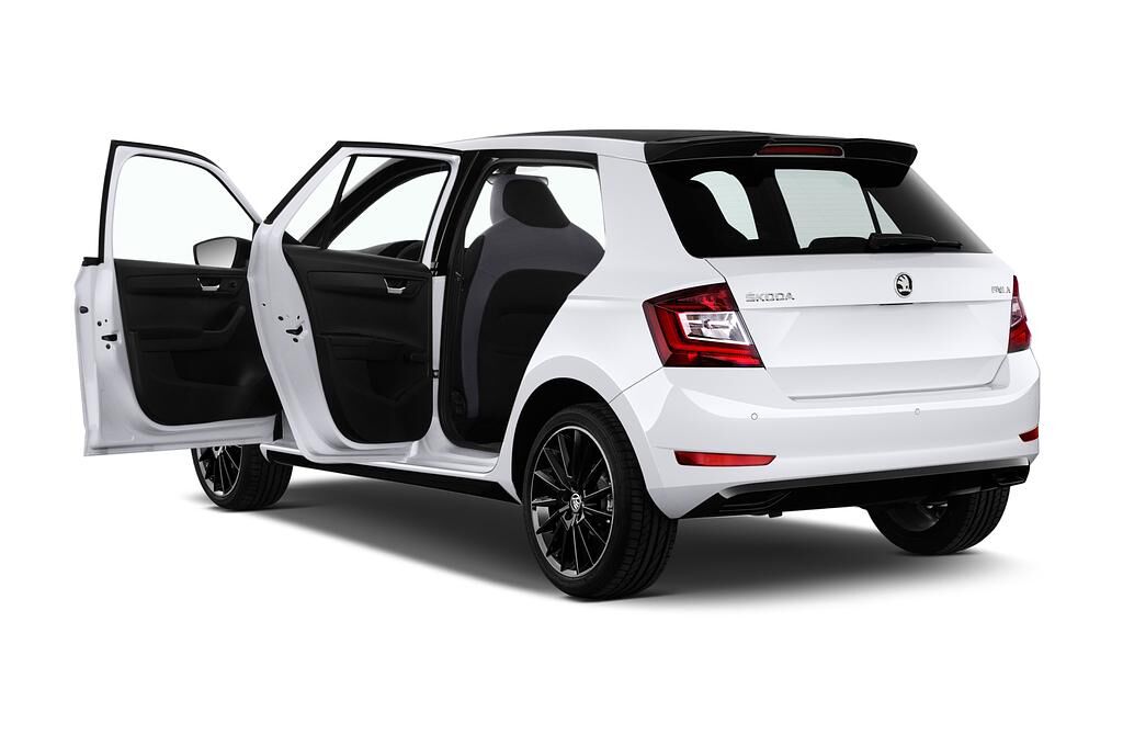 Skoda Fabia (Baujahr 2018) Monte Carlo 5 Türen Tür geöffnet