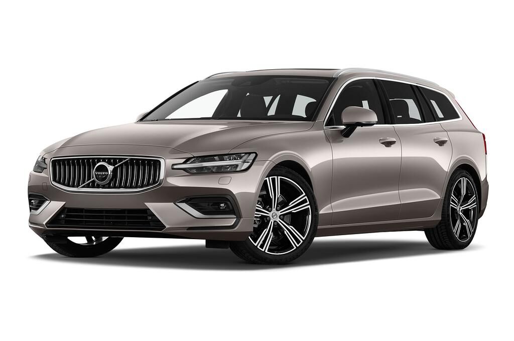 Volvo V60 (Baujahr 2019) Inscription 5 Türen seitlich vorne mit Felge