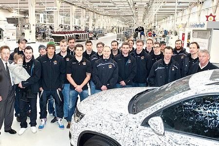 Grizzly Adams zu Gast im Volkswagen Werk Wolfsburg