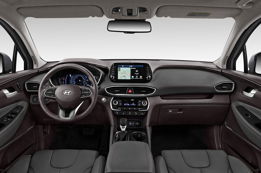 Hyundai Santa FE (Baujahr 2019) Shine 5 Türen Cockpit und Innenraum