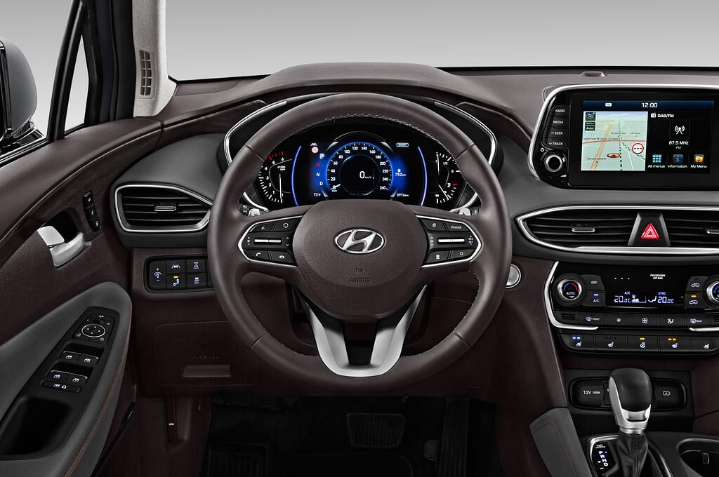 Hyundai Santa FE (Baujahr 2019) Shine 5 Türen Lenkrad