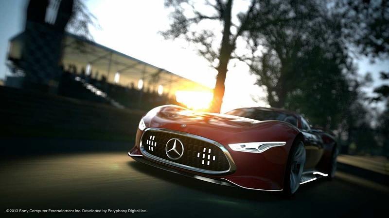 Der Mercedes-Benz AMG Vision Gran Turismo gehört zur Fahrzeugpalette des Spiels Gran Turismo 6.