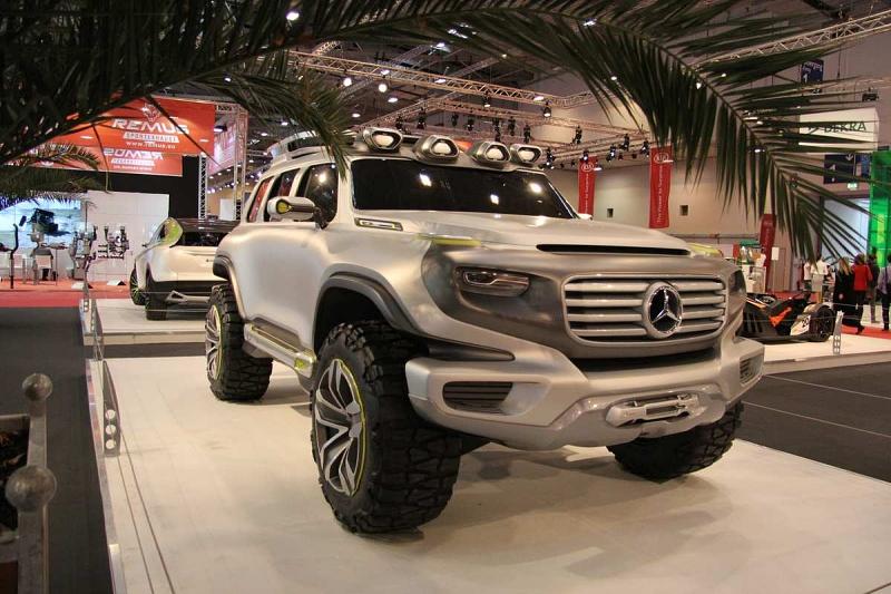 Das Highlight der Konzeptschau: der Mercedes-Benz Ener-G-Force.