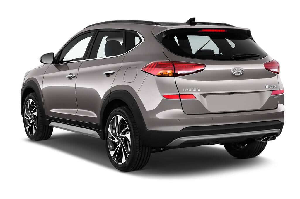 Hyundai Tucson (Baujahr 2019) Premium 5 Türen seitlich hinten